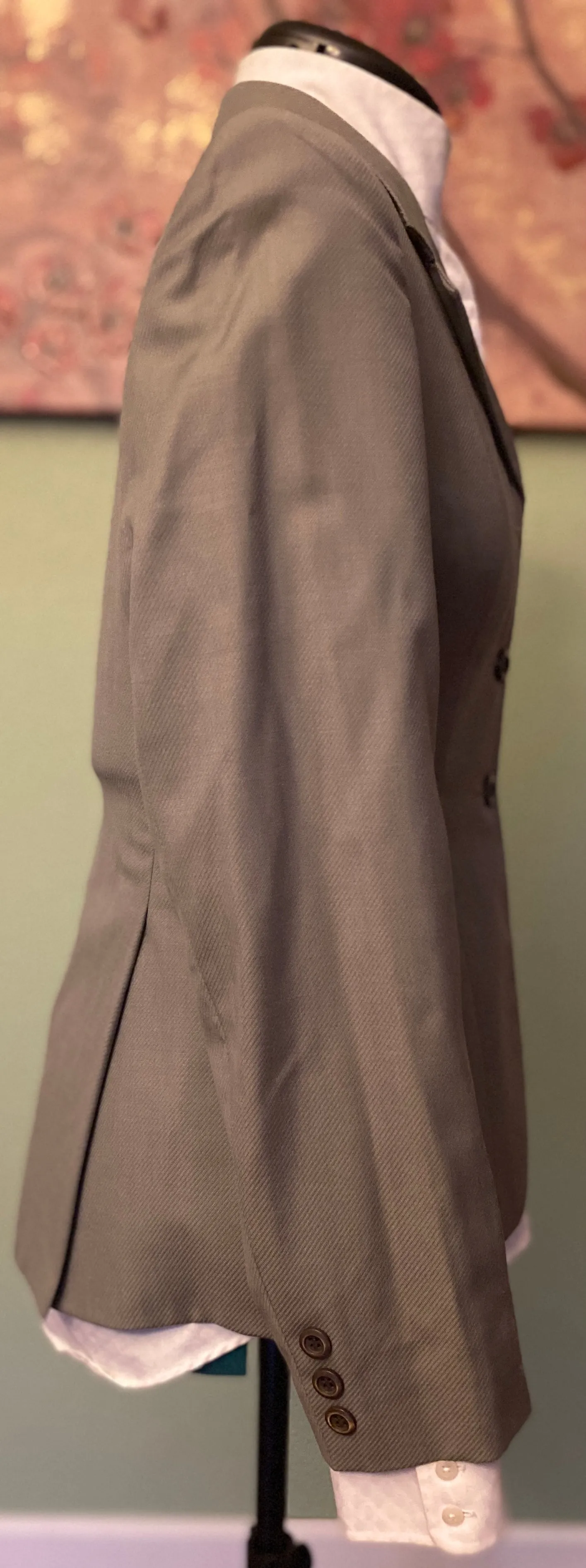 12S NEW Grand Prix Taupe Hunt Coat