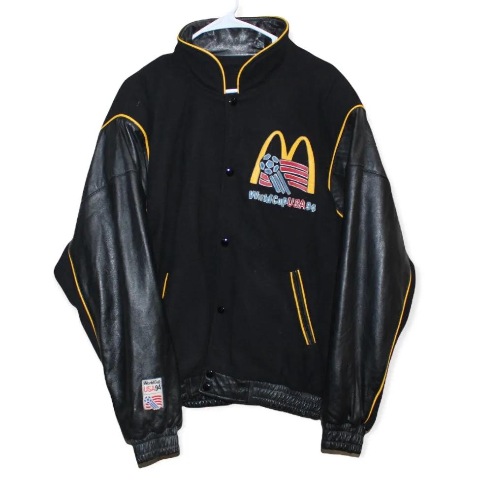 1994 McDonalds Sponsor World Cup Leather Jacket (L)