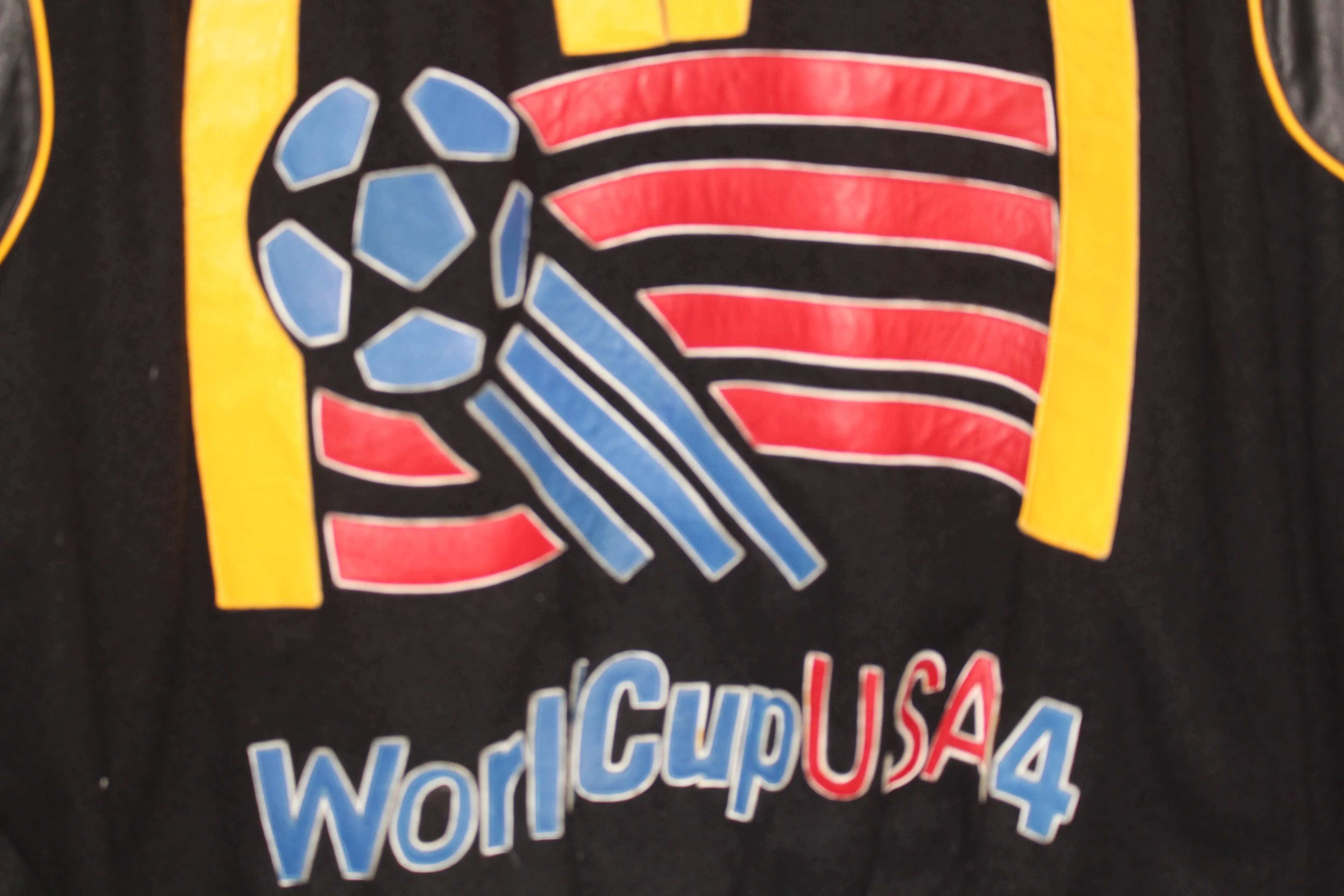 1994 McDonalds Sponsor World Cup Leather Jacket (L)