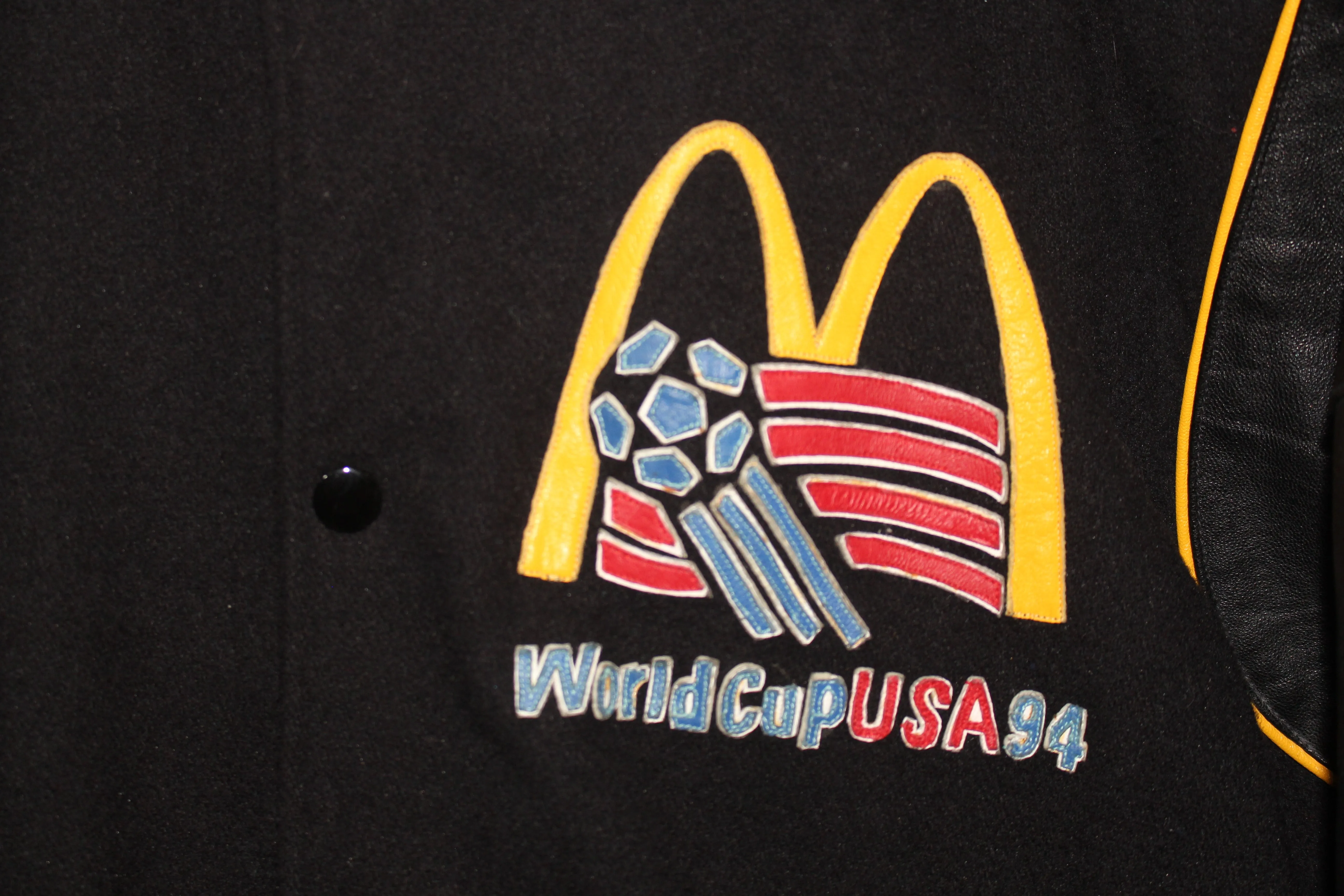 1994 McDonalds Sponsor World Cup Leather Jacket (L)