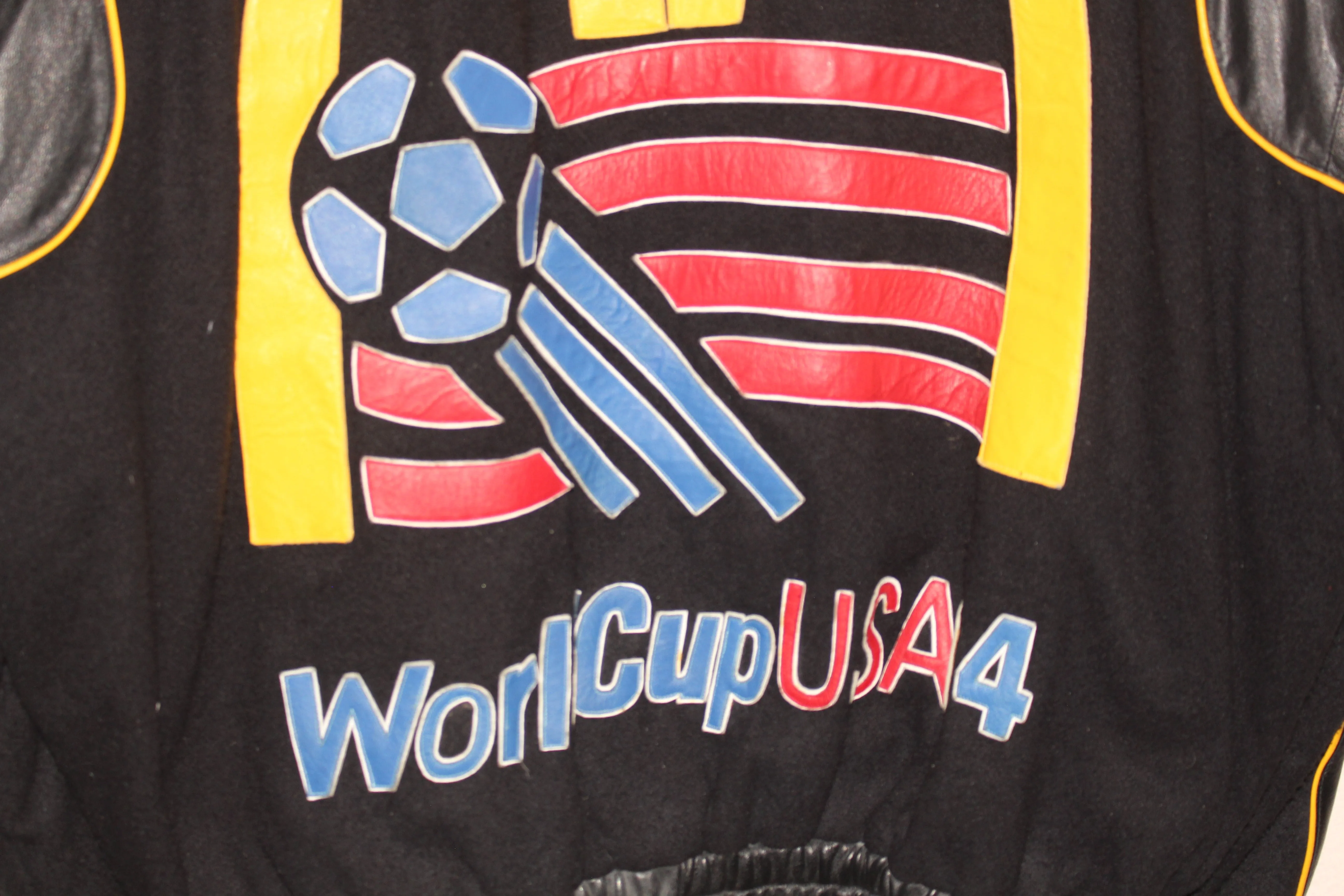 1994 McDonalds Sponsor World Cup Leather Jacket (L)