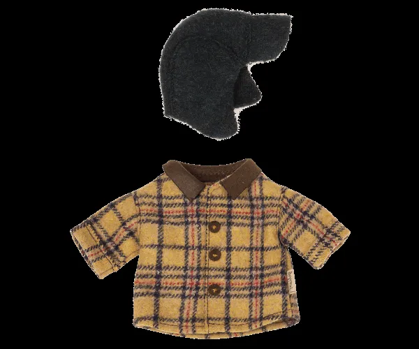 2021 Maileg Teddy Dad Woodsman Jacket & Hat