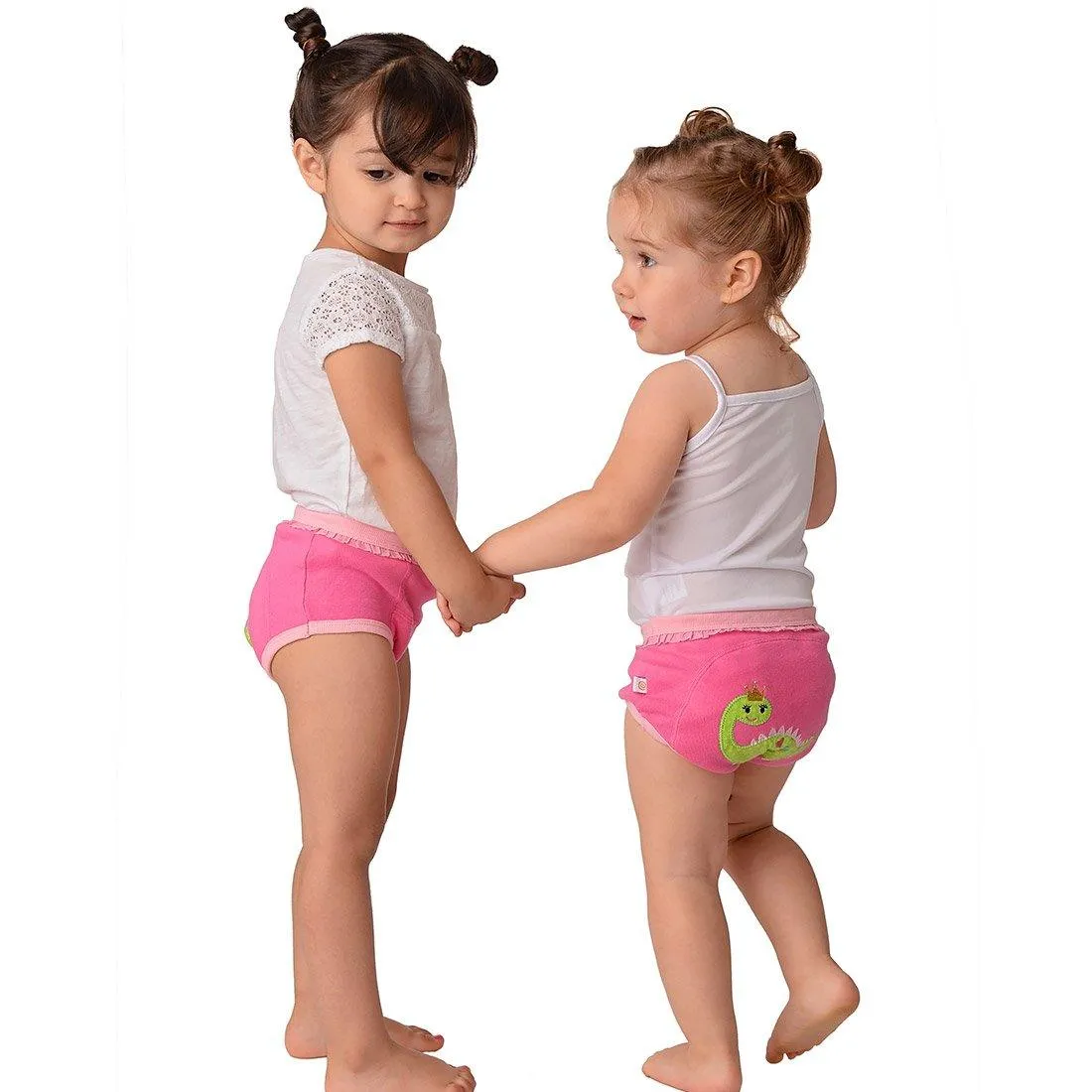 3 Piece Organic Potty Training Pants Set - Girls - Fairy Tails