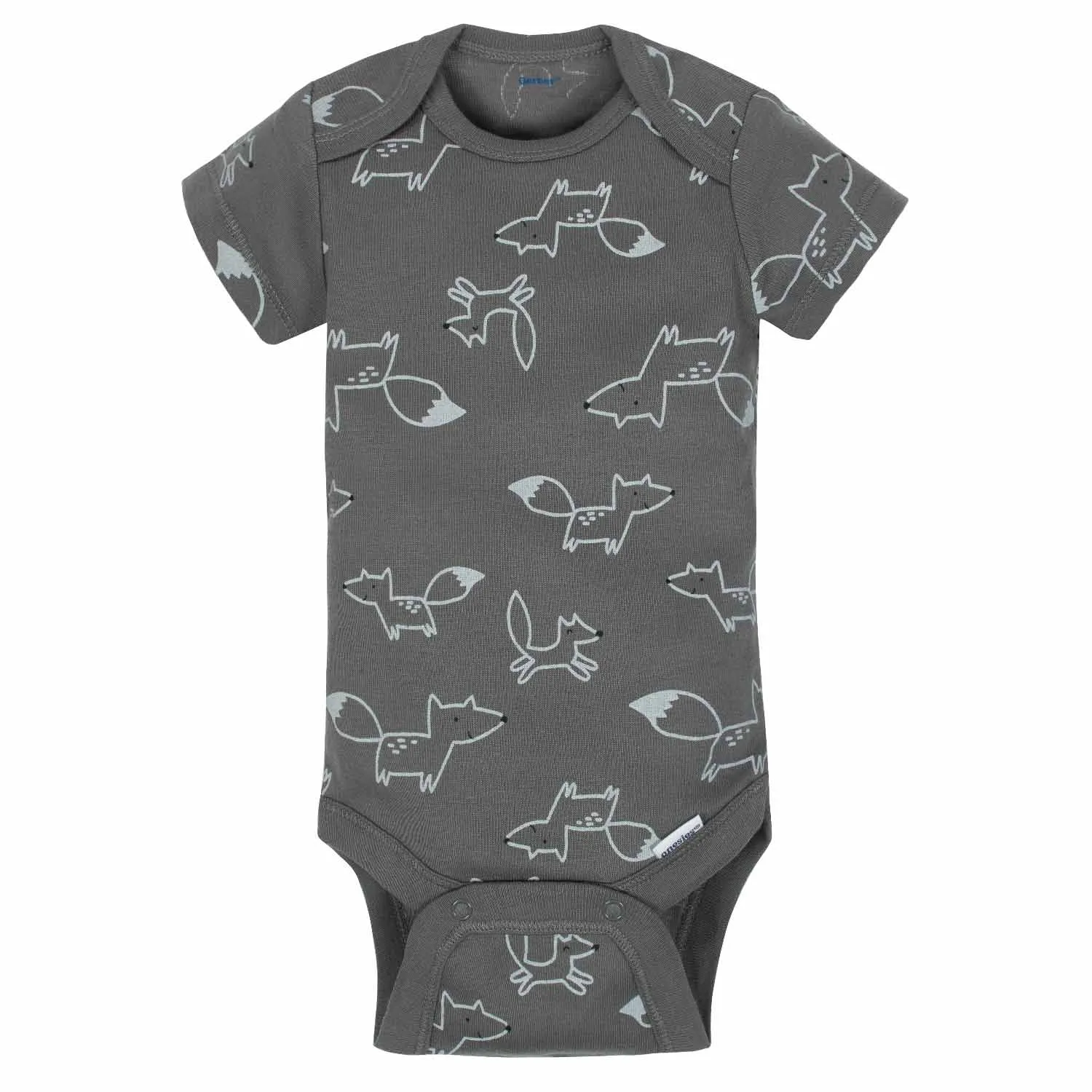 5-Pack Boys Explorer Short Sleeve Onesies® Bodysuits