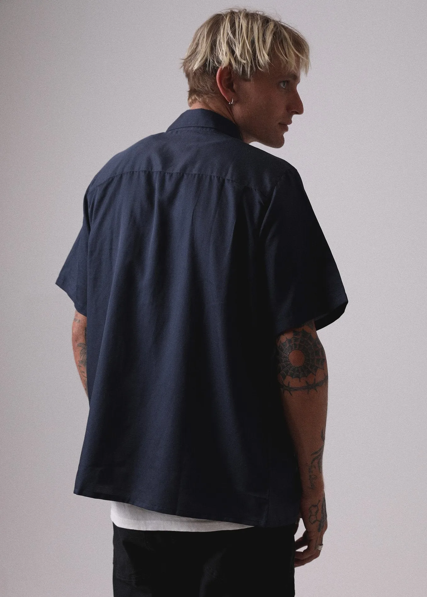 Afends Mens Holiday - Hemp Silk Short Sleeve Shirt