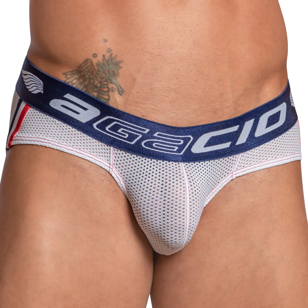 Agacio AGJ029 Mesh Back Bkini Brief