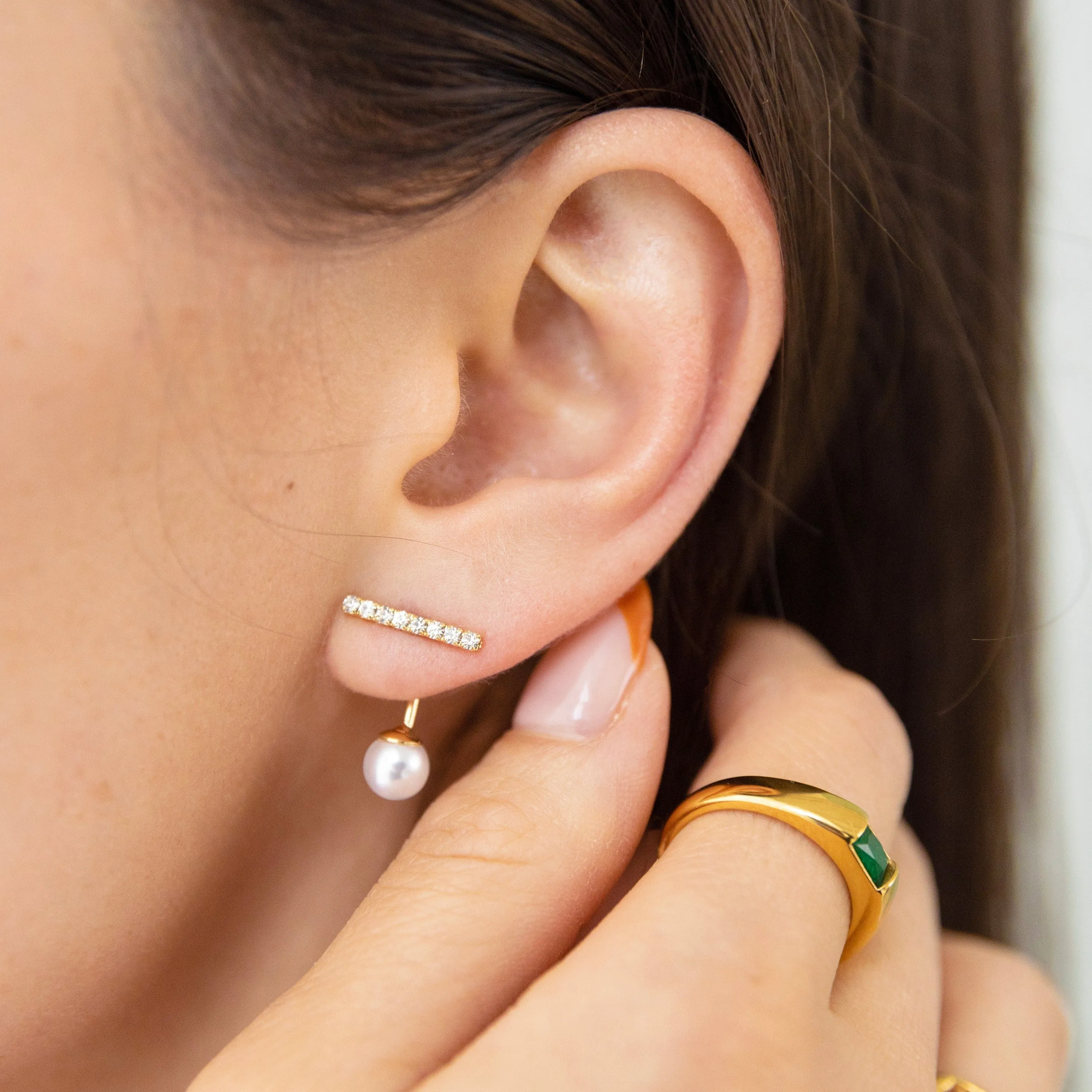 Alyssa Ear Jacket Earrings