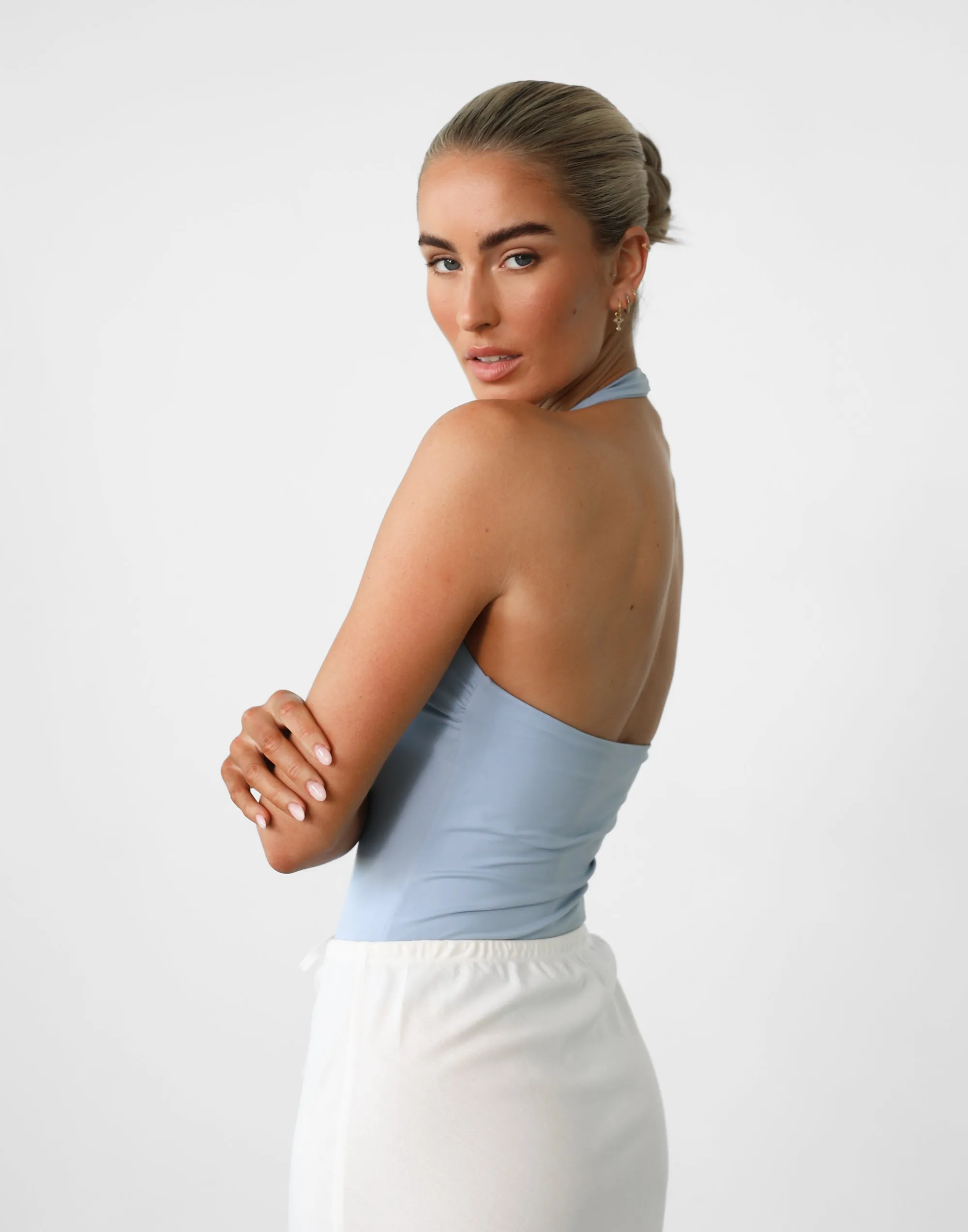 Amira Bodysuit (Powder Blue)