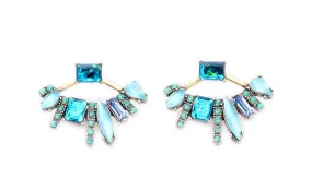 Aqua Glam Ear Jackets