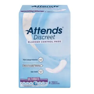 Attends Discreet Bladder Control Pads