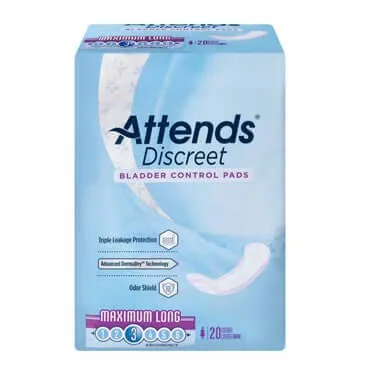 Attends Discreet Bladder Control Pads