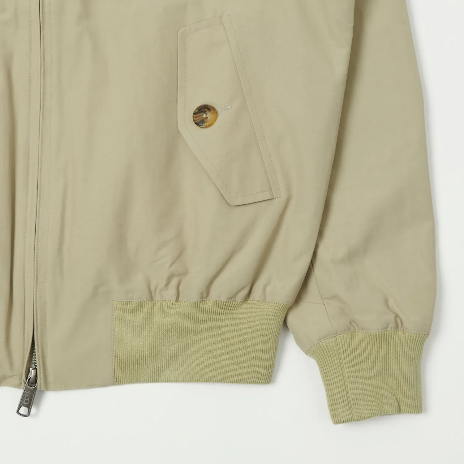 Baracuta G9 'Baracuta Cloth' Harrington Jacket - Natural