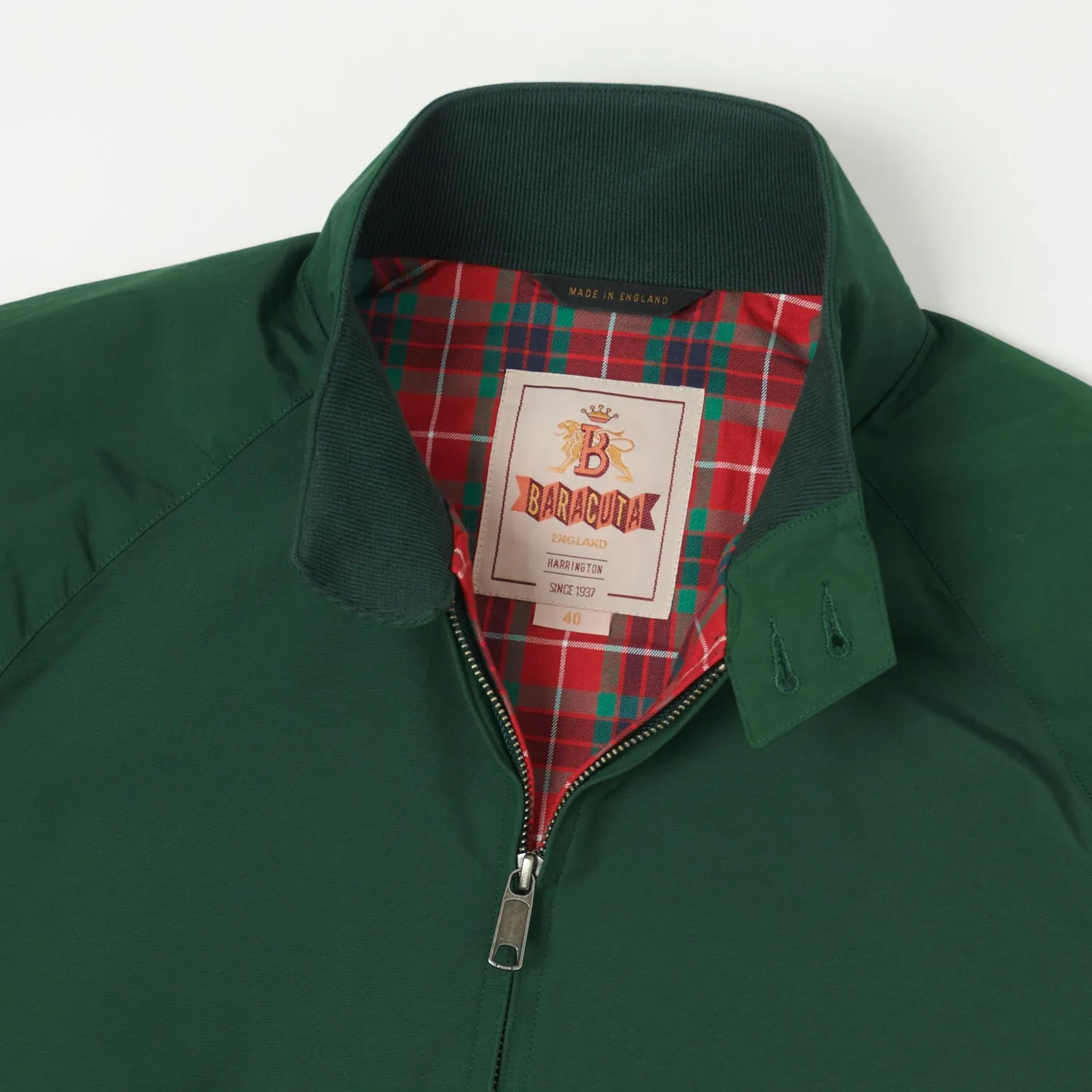 Baracuta G9 'Baracuta Cloth' Harrington Jacket - Racing Green