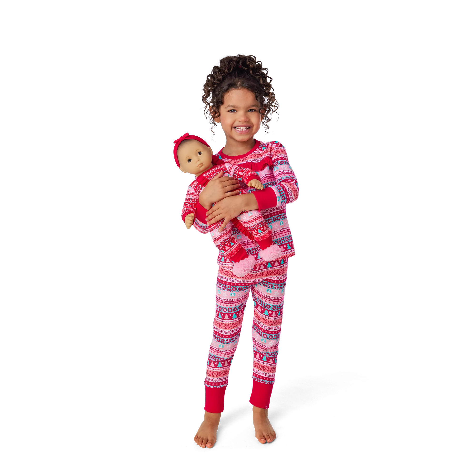 Berry Merry PJs for Little Girls & Bitty Baby® Dolls