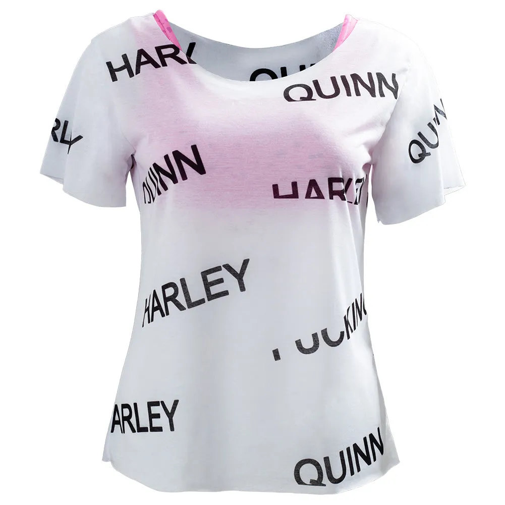 Birds of Prey Harley Quinn Underwear T-shirt Cosplay Costume