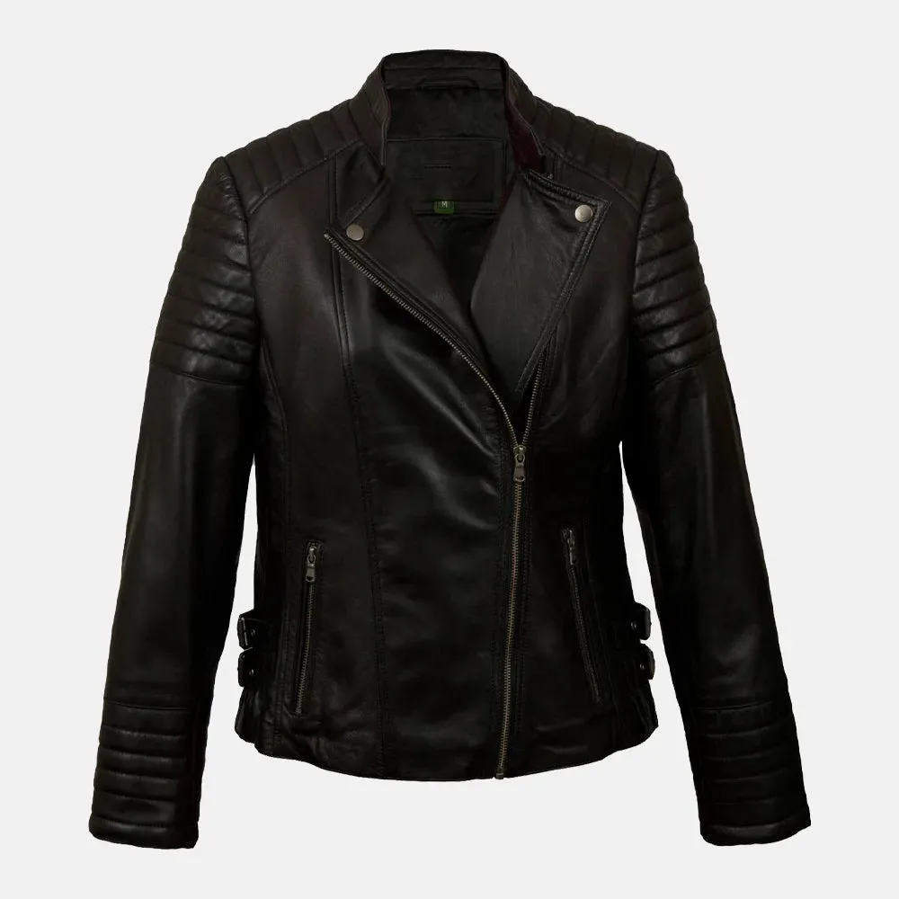 Bombshell Ladies Biker Jacket Women