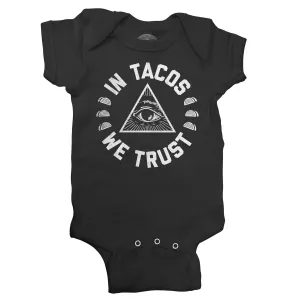 Boredwalk - In Tacos We Trust Infant Bodysuit - Unisex Fit