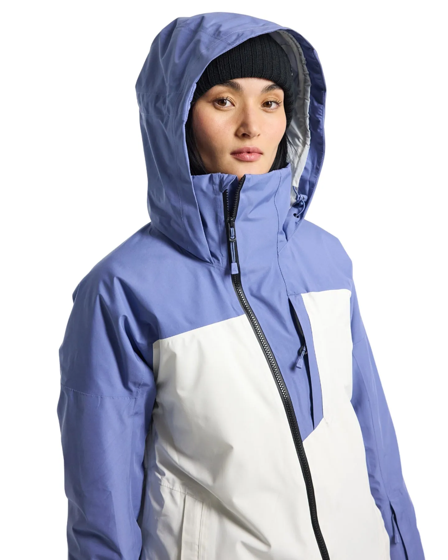 Burton Women's Pillowline Gore-Tex 2L Snow Jacket - Slate Blue/Stout White