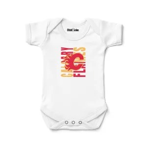 Calgary Flames "Dual" Bodysuit