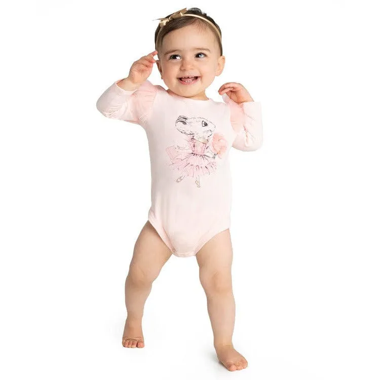 Claris Long Sleeve Bodysuit- size 3-6 Months