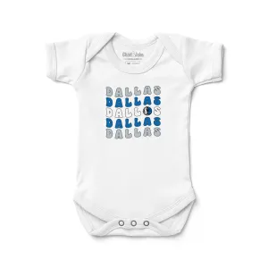 Dallas Mavericks "Groovy" Bodysuit