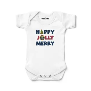 Denver Nuggets "Happy Jolly Merry" Bodysuit