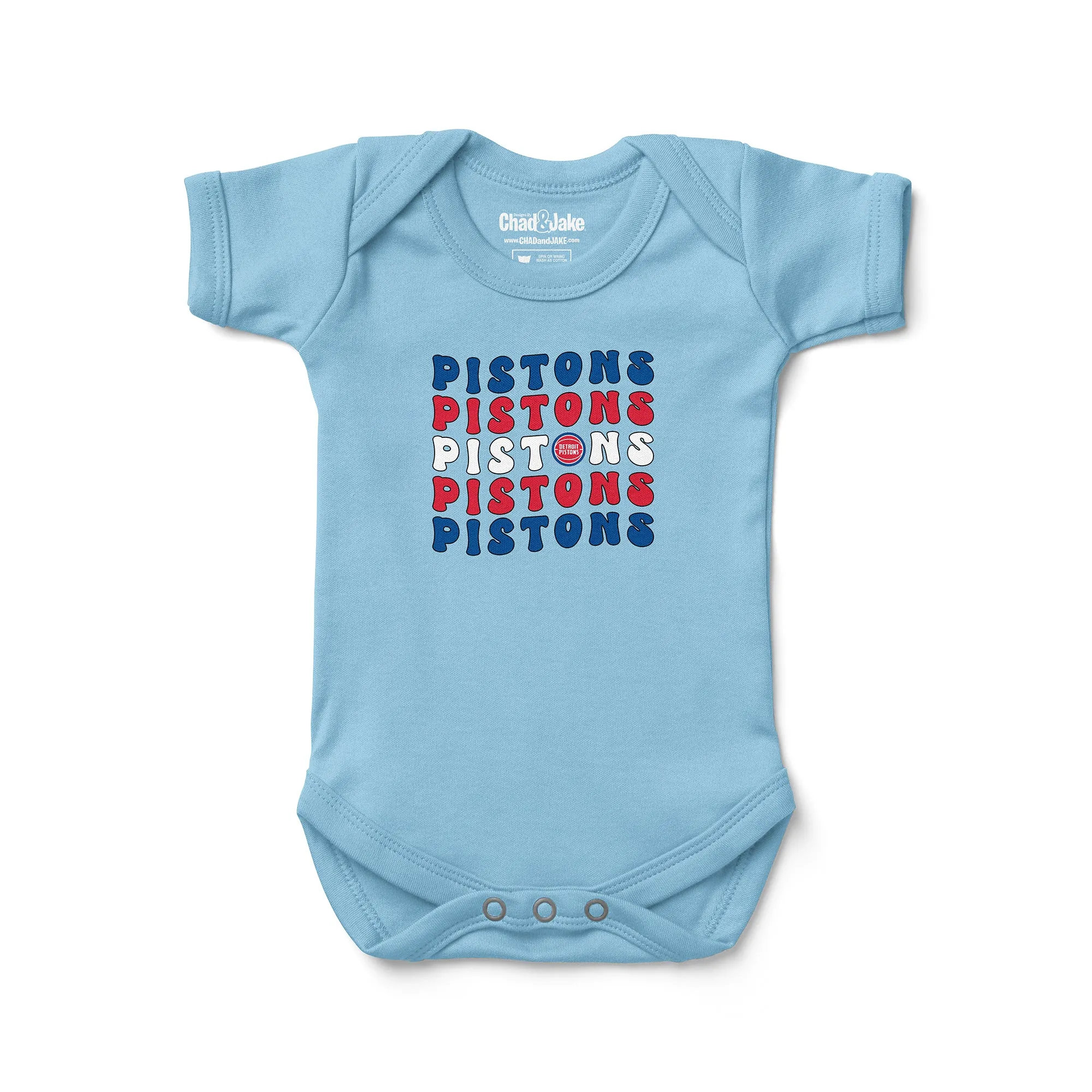 Detroit Pistons "Groovy" Bodysuit