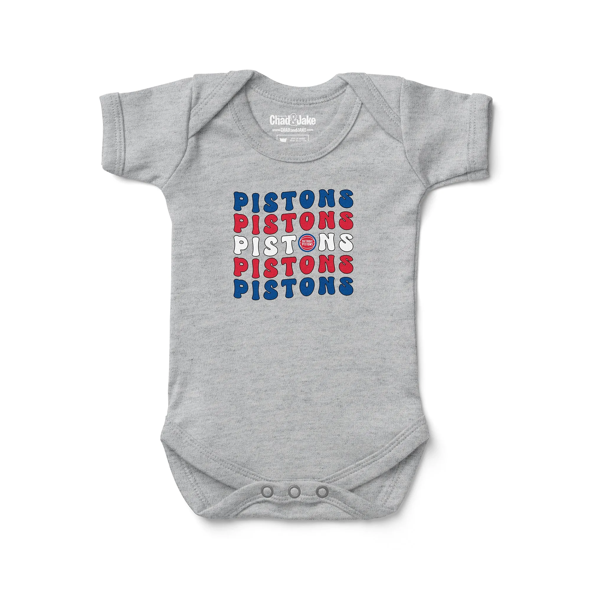 Detroit Pistons "Groovy" Bodysuit