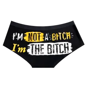 Dream Apparel I'M NOT A BITCH I'M THE BITCH Men's Underwear Boxer Low Rise Brief Underpants Shorts