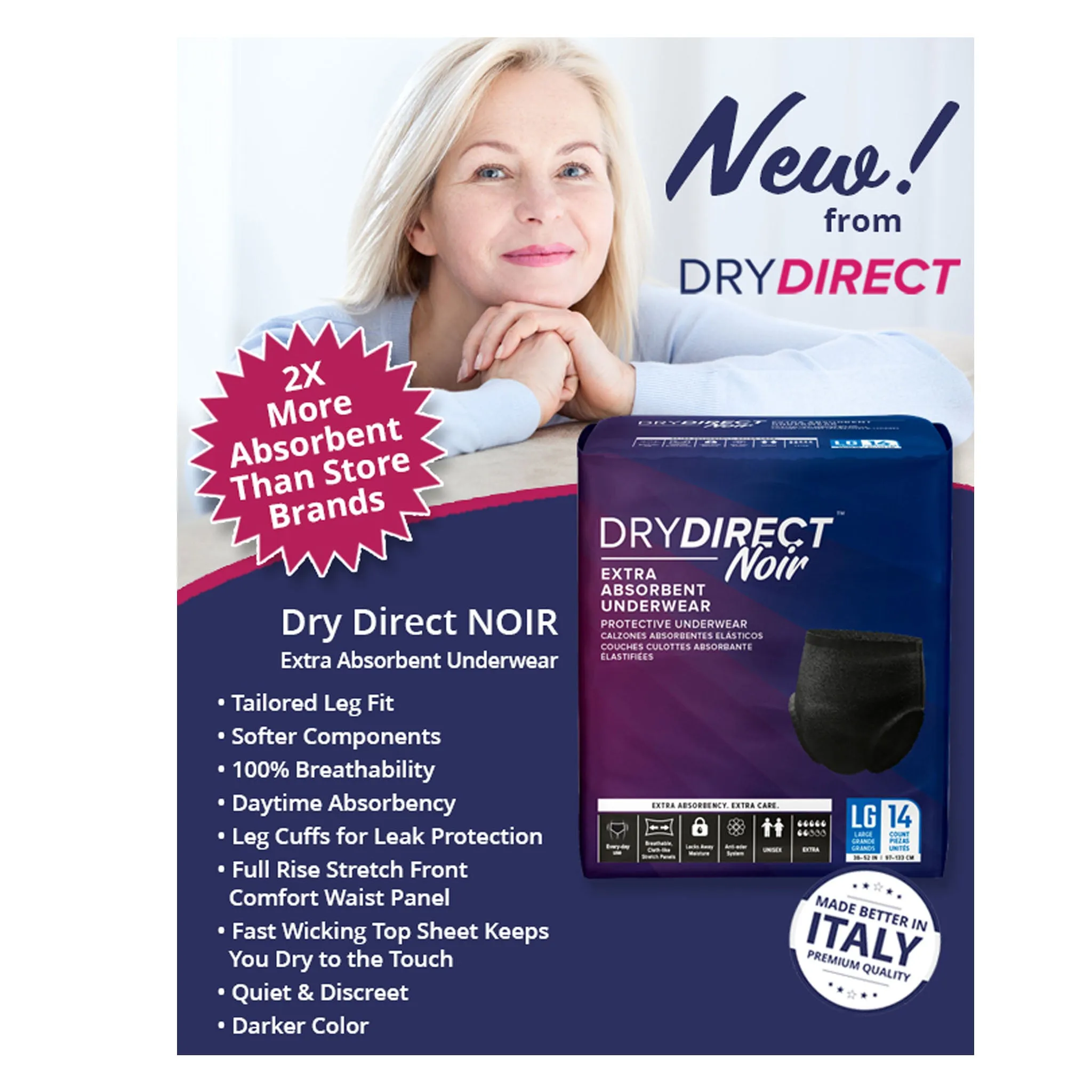 Dry Direct Extra (Daytime Use) Underwear