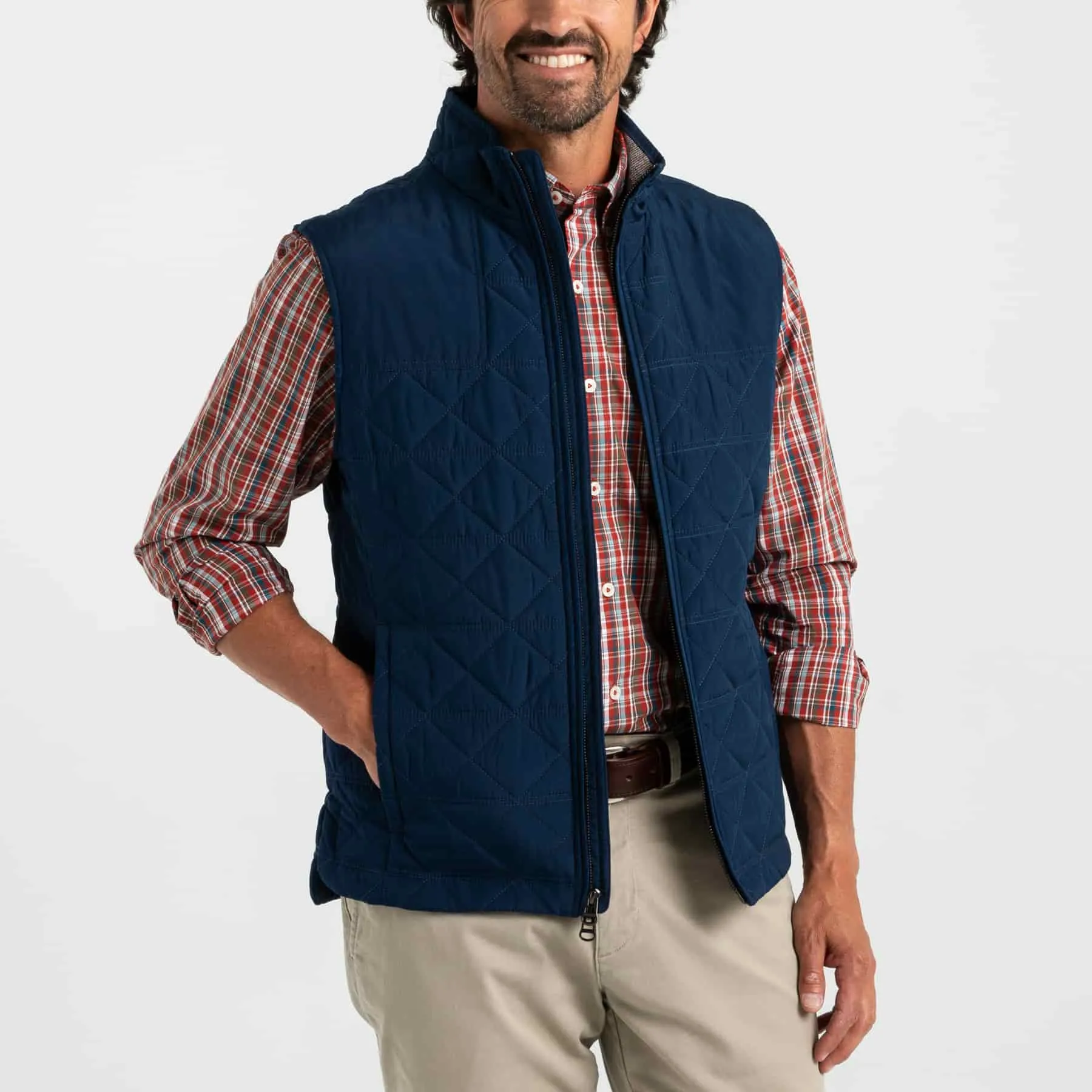 Duckhead Men's Fremont Performance Quilted Vest