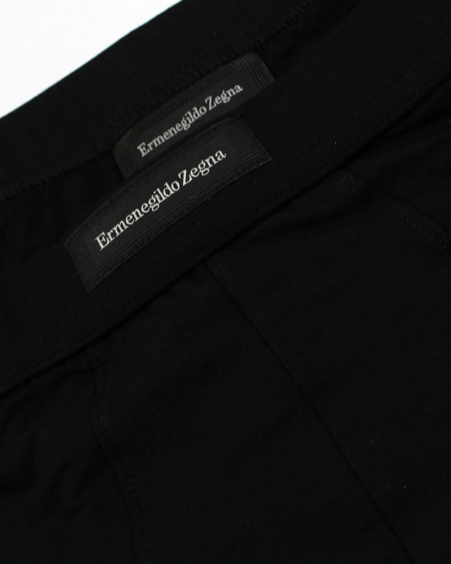 Ermenegildo Zegna Boxer Brief Black Men Underwear MicroModal XXXL