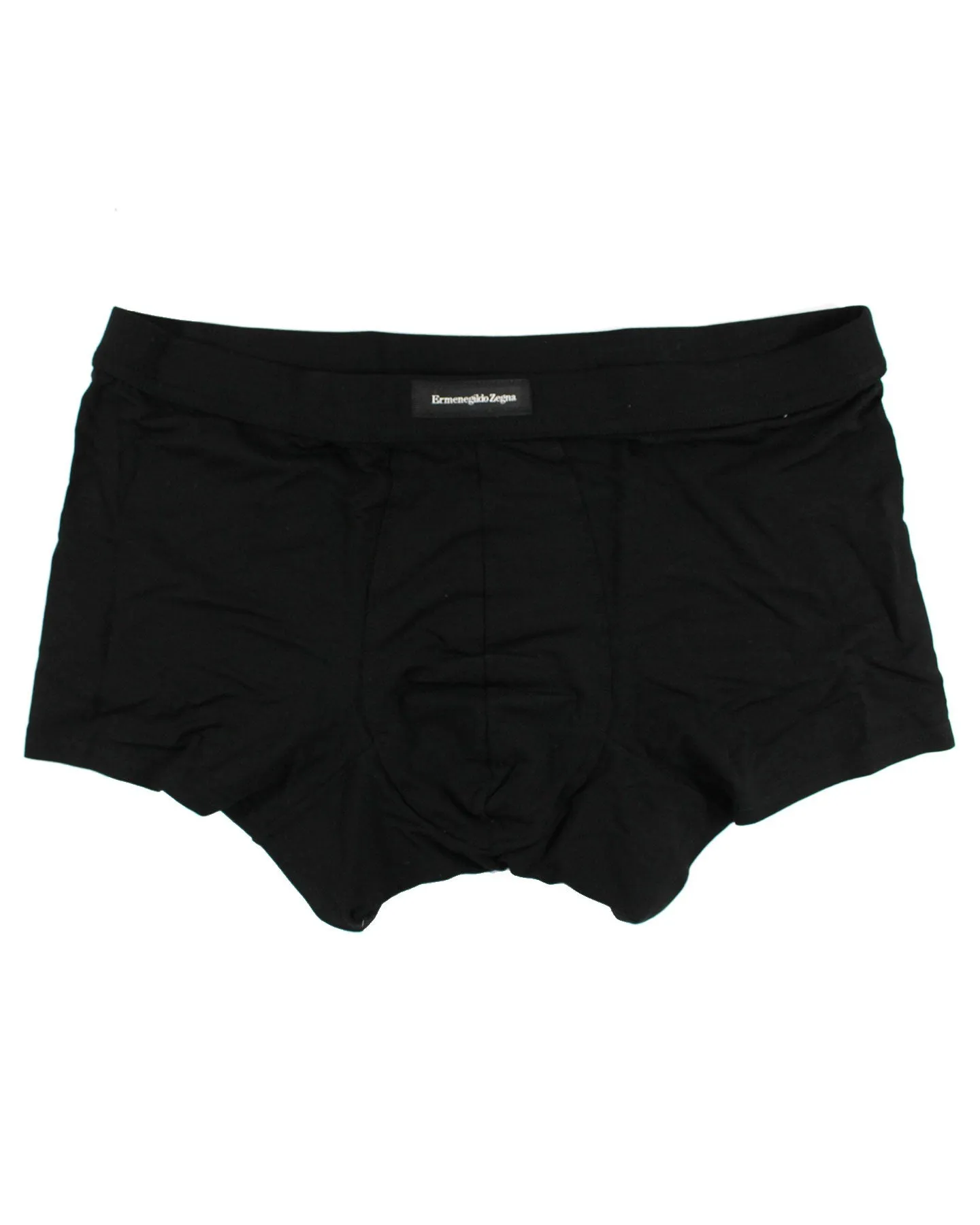 Ermenegildo Zegna Boxer Brief Black Men Underwear MicroModal XXXL