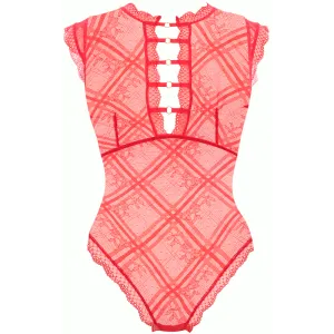 Fatale Bodysuit Chilli Red - Freya Lingerie