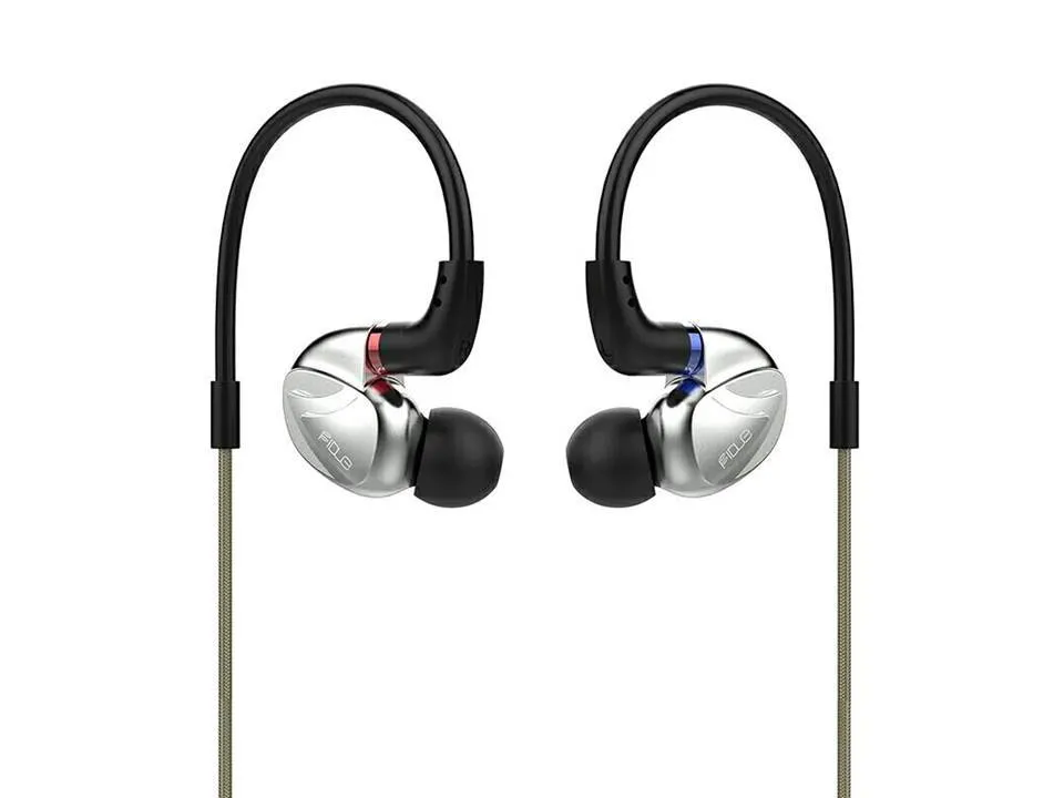 Fidue VIRGO A85 2 Balanced Armature Dyanmic Driver 2BA 1DD Hybrid In-Ear Metal Earphones