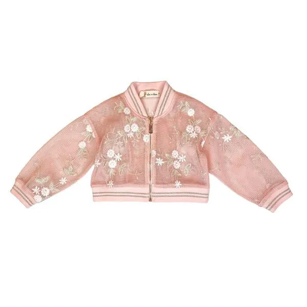 Floral Mesh Jacket