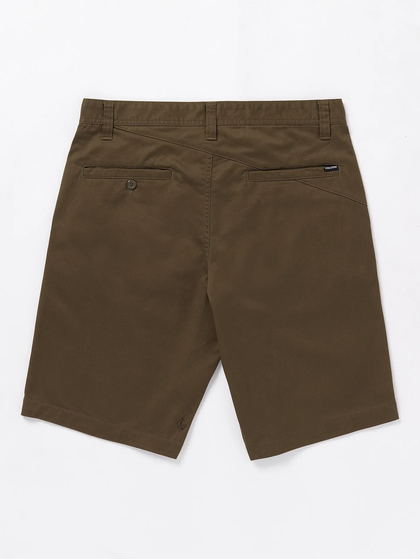 Frickin Modern Stretch Chino Shorts - Dark Earth