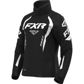 FXR Team FX Snowmobile Jacket Black/White