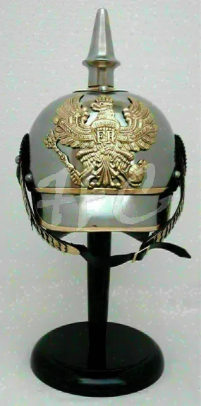 German Armor Steel Helmet Medieval Knight Brass German Helmet Halloween Gift