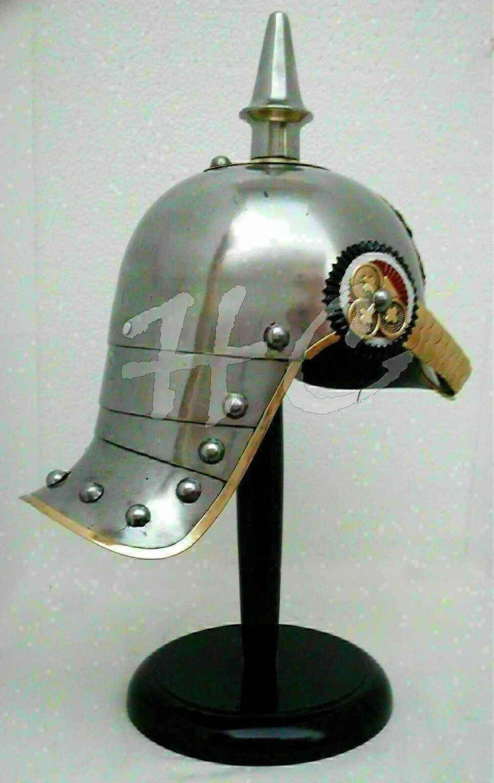 German Armor Steel Helmet Medieval Knight Brass German Helmet Halloween Gift