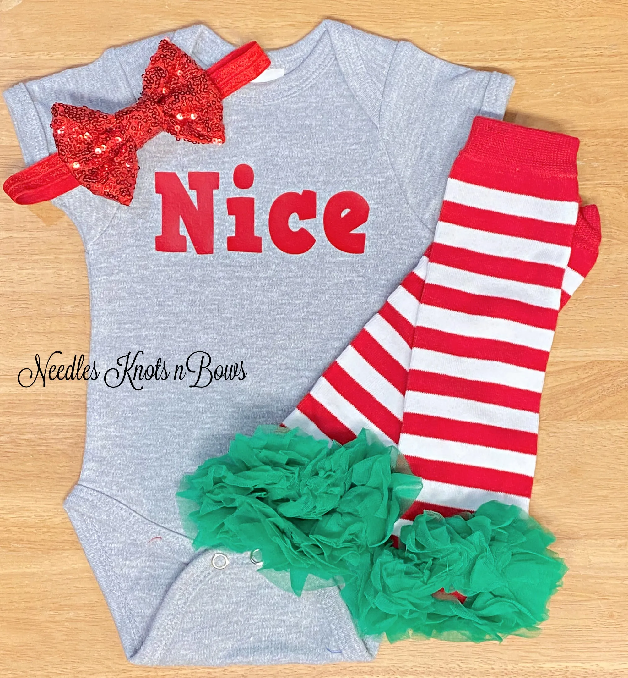 Girls Nice Christmas Onesie or Top, Baby, Toddler