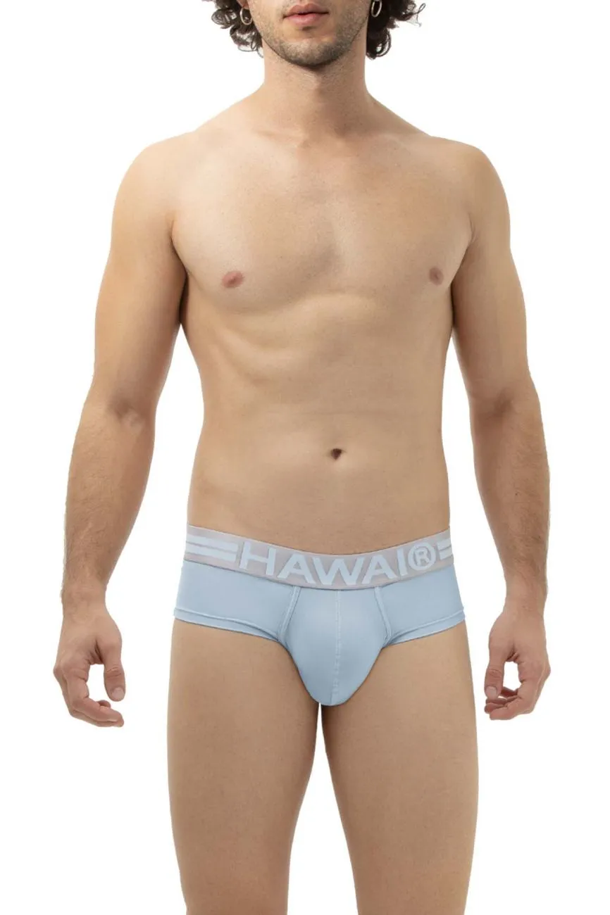 HAWAI 41963 Microfiber Briefs Color Light Blue