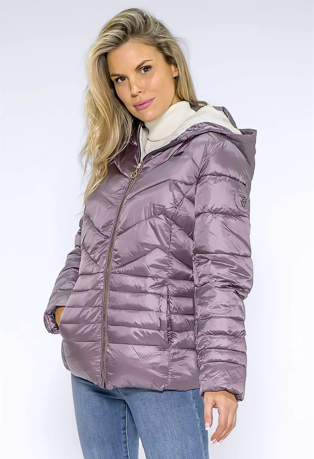 Heather Quilted Coat