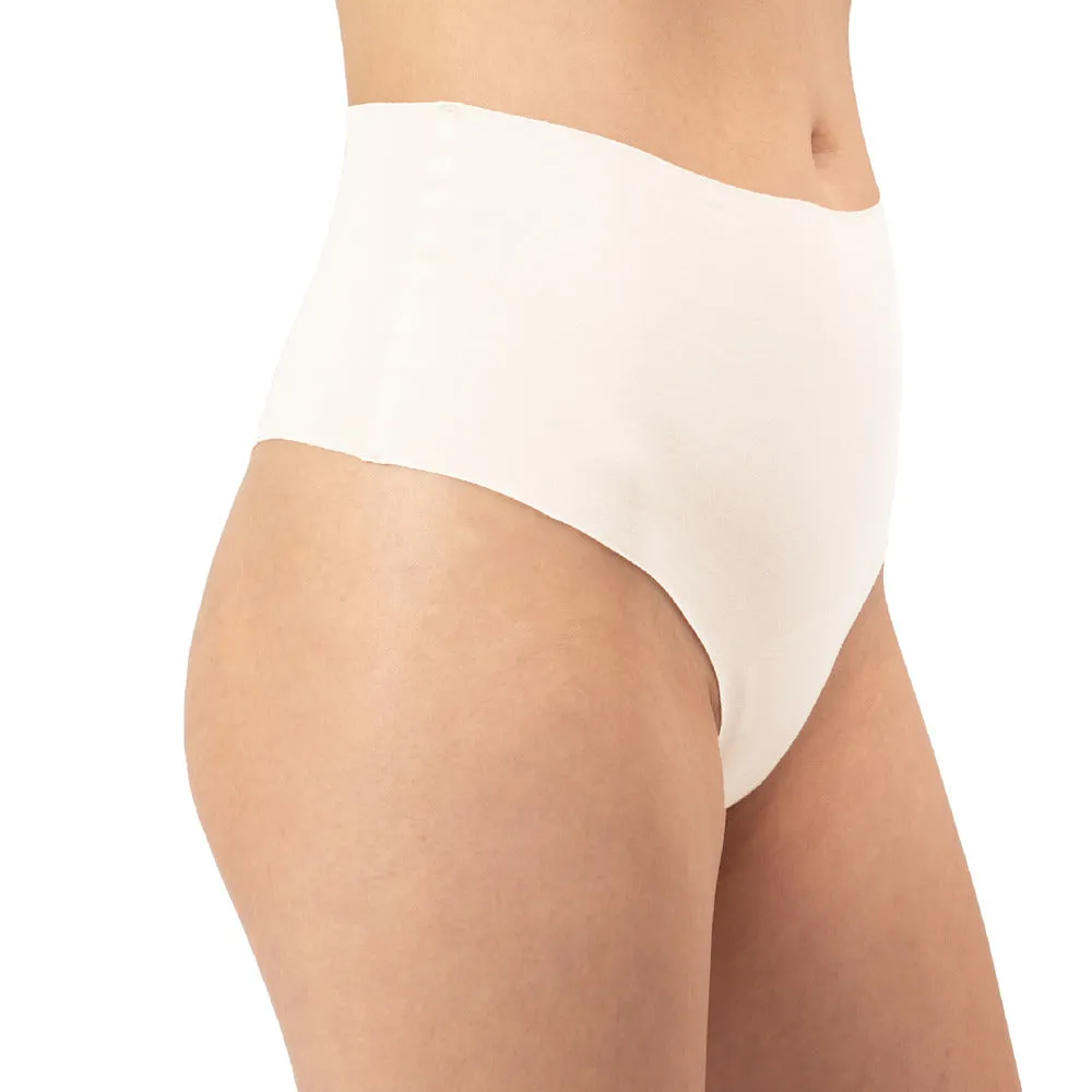 High Rise Thong 3 Pack [Light Neutrals]