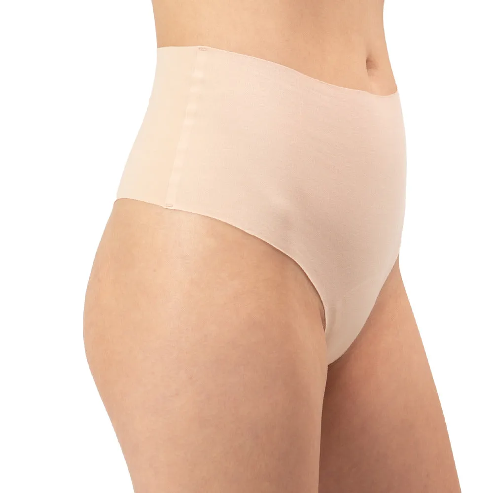 High Rise Thong 3 Pack [Light Neutrals]