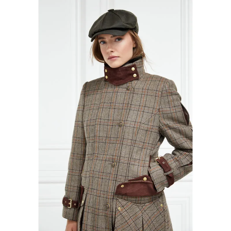 Holland Cooper Country Classic Ladies Tweed Jacket - Bourbon