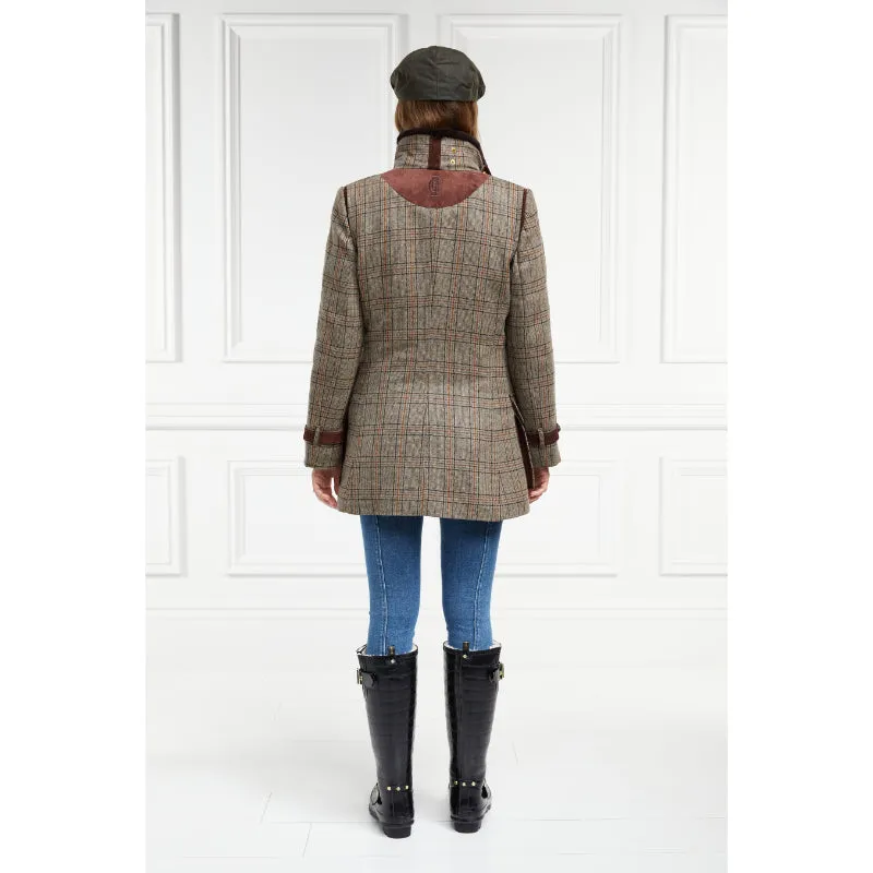 Holland Cooper Country Classic Ladies Tweed Jacket - Bourbon