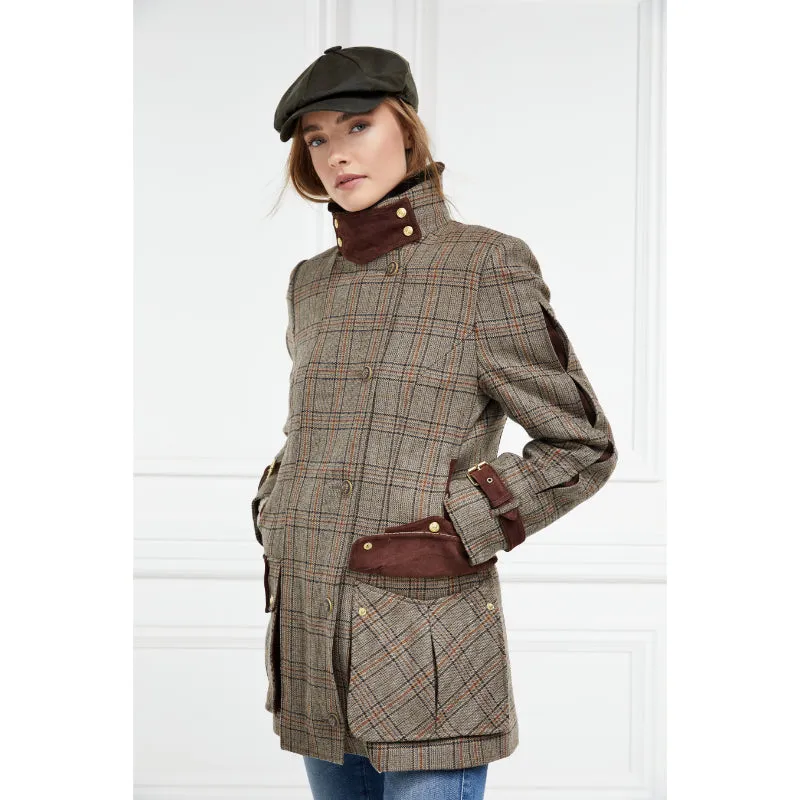 Holland Cooper Country Classic Ladies Tweed Jacket - Bourbon