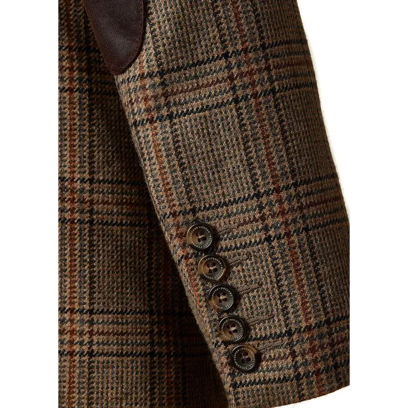 Holland Cooper Country Classic Ladies Tweed Jacket - Bourbon