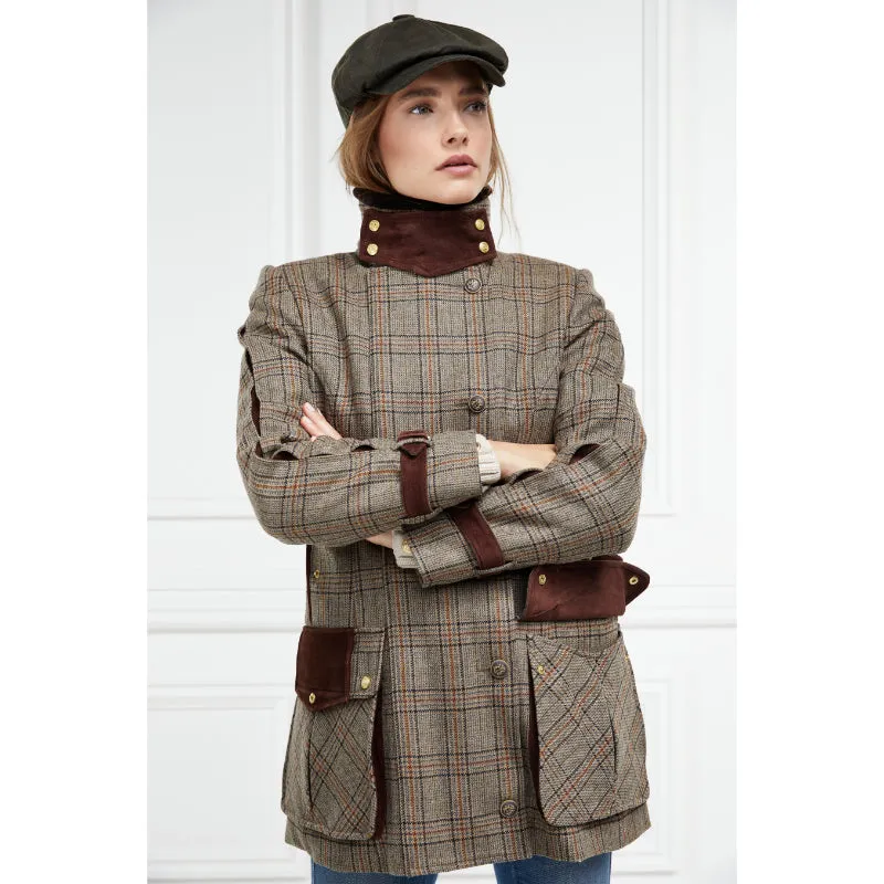 Holland Cooper Country Classic Ladies Tweed Jacket - Bourbon